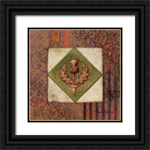 Olive Archivae Black Ornate Wood Framed Art Print with Double Matting by Gladding, Pamela