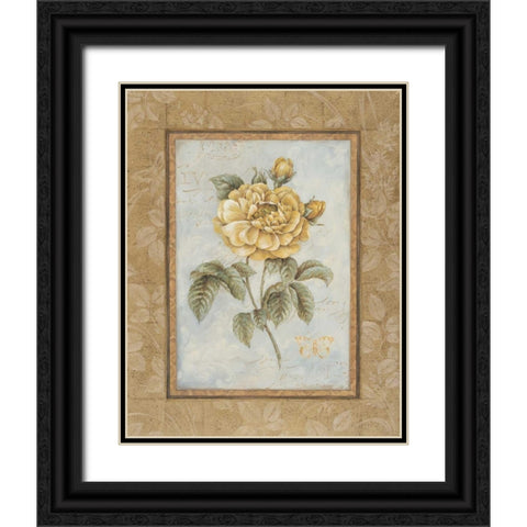 Junes Promise II Black Ornate Wood Framed Art Print with Double Matting by Gladding, Pamela