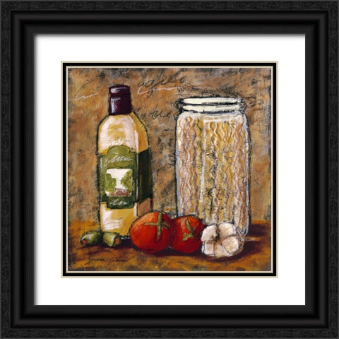 Rustic Kitchen I Black Ornate Wood Framed Art Print with Double Matting by Gamel, Tara
