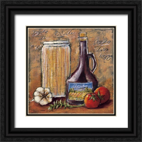 Rustic Kitchen III Black Ornate Wood Framed Art Print with Double Matting by Gamel, Tara