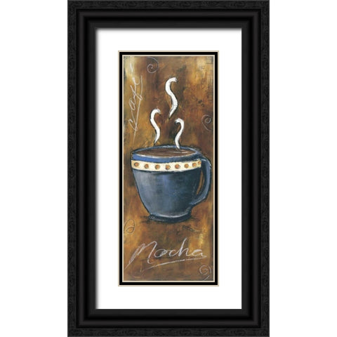 Mocha Black Ornate Wood Framed Art Print with Double Matting by Gamel, Tara