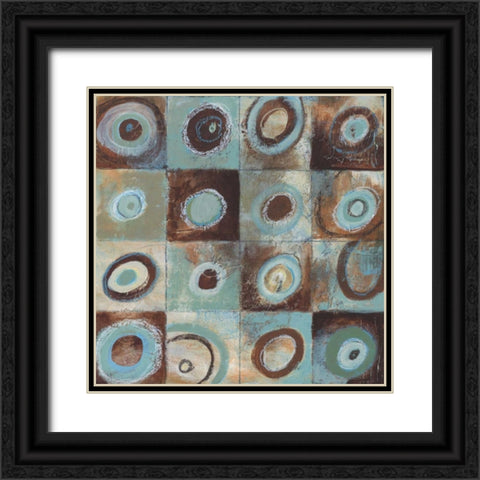 Earth I Black Ornate Wood Framed Art Print with Double Matting by Gamel, Tara