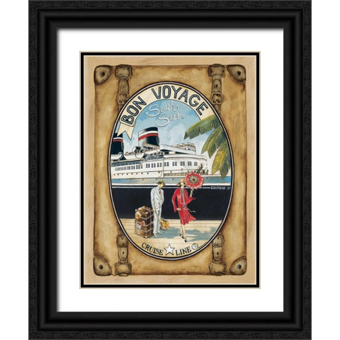 Empress Star Black Ornate Wood Framed Art Print with Double Matting by Gorham, Gregory