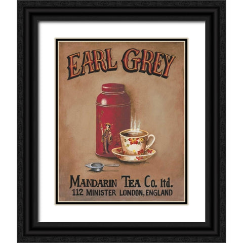 Earl Grey Black Ornate Wood Framed Art Print with Double Matting by Gorham, Gregory