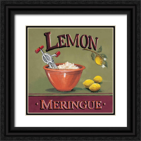 Lemon Meringue Black Ornate Wood Framed Art Print with Double Matting by Gorham, Gregory