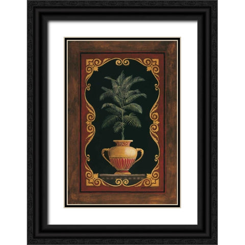 Golden Cocos Black Ornate Wood Framed Art Print with Double Matting by Gorham, Gregory