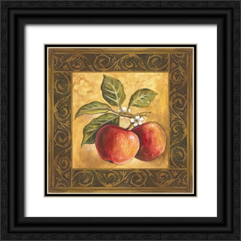 Apple Orchard Black Ornate Wood Framed Art Print with Double Matting by Gorham, Gregory