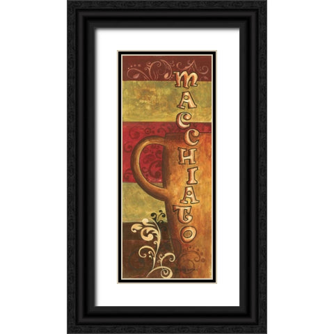 Macchiato Black Ornate Wood Framed Art Print with Double Matting by Gorham, Gregory