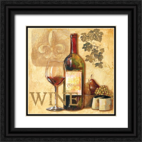 Tasting Notes II Black Ornate Wood Framed Art Print with Double Matting by Gorham, Gregory