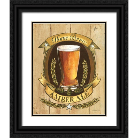 Home Brew Black Ornate Wood Framed Art Print with Double Matting by Gorham, Gregory