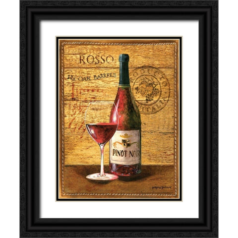Aged in Oak I Black Ornate Wood Framed Art Print with Double Matting by Gorham, Gregory