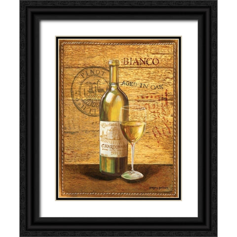 Aged in Oak II Black Ornate Wood Framed Art Print with Double Matting by Gorham, Gregory