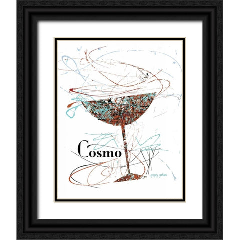 Happy Hour Motif Ii Black Ornate Wood Framed Art Print with Double Matting by Gorham, Gregory