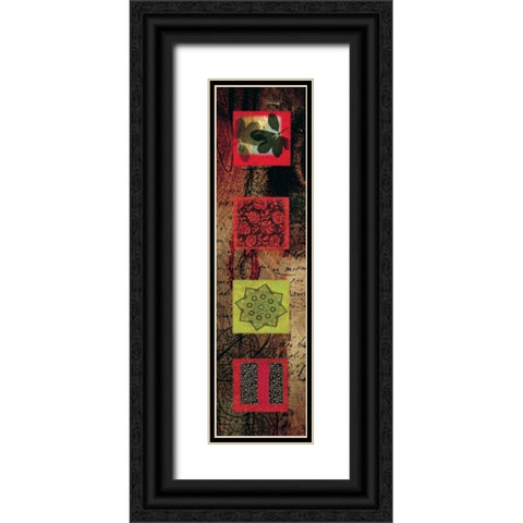 Citrus Jewel II Black Ornate Wood Framed Art Print with Double Matting by Hillard, Stephen