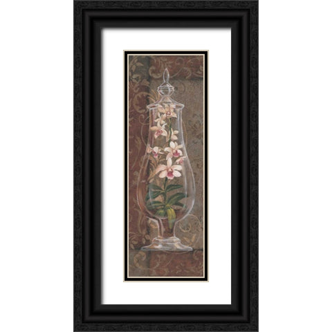 Asian Apothecary II Black Ornate Wood Framed Art Print with Double Matting by Jeffrey, Jillian