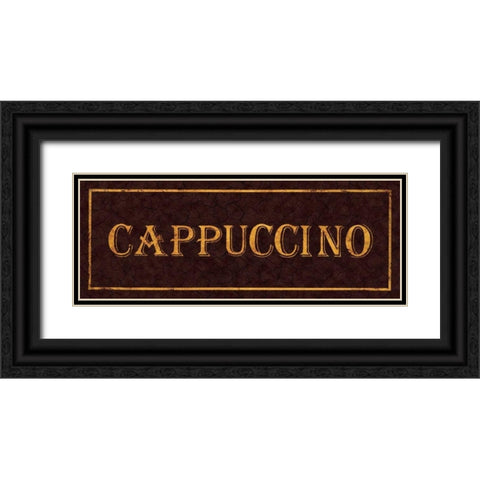 Cappuccino Black Ornate Wood Framed Art Print with Double Matting by Jones, Catherine