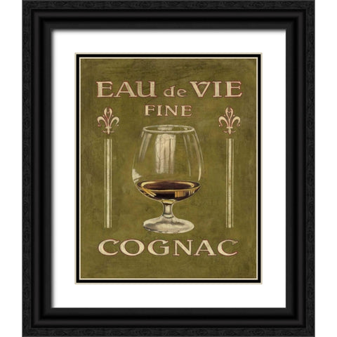 Cocktail Hour IV Black Ornate Wood Framed Art Print with Double Matting by Jones, Catherine