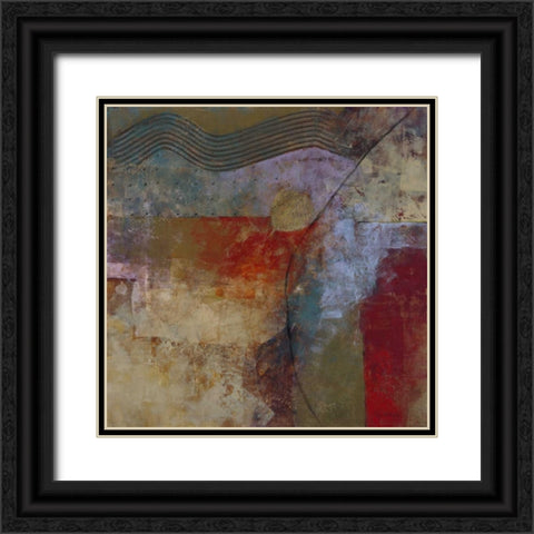 Foundation Earth I Black Ornate Wood Framed Art Print with Double Matting by Kime, John