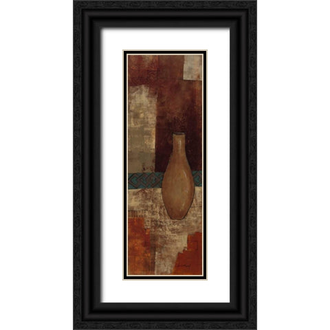 Autumn Solitude II Black Ornate Wood Framed Art Print with Double Matting by Kime, John