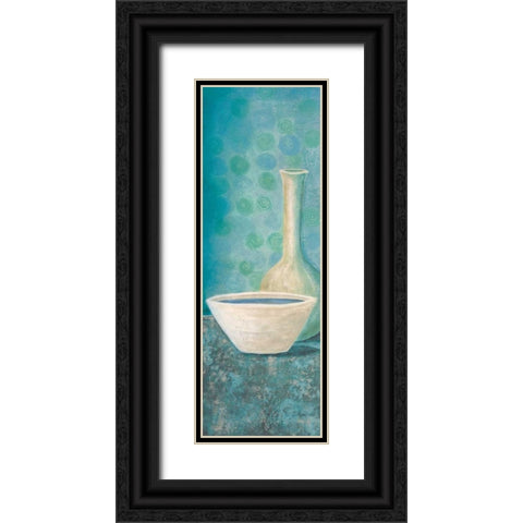 Spa Day II Black Ornate Wood Framed Art Print with Double Matting by Kime, John