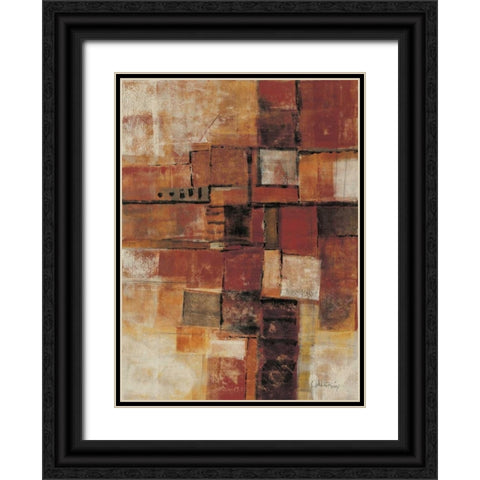 Urban Walk II Black Ornate Wood Framed Art Print with Double Matting by Kime, John