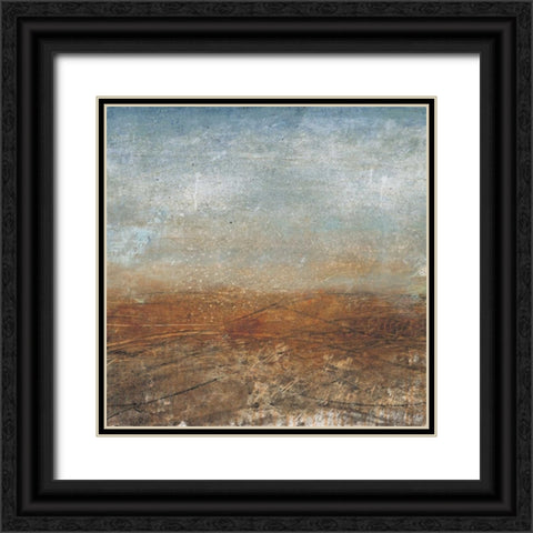 Coastal I Black Ornate Wood Framed Art Print with Double Matting by Kime, John