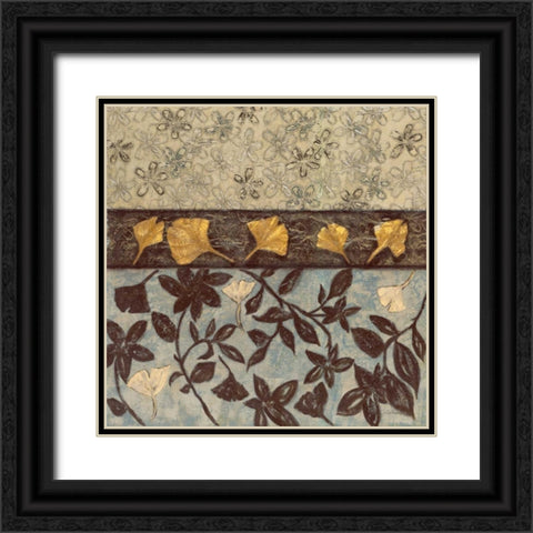 Earths Blanket II Black Ornate Wood Framed Art Print with Double Matting by Kime, John