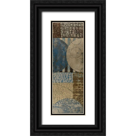 Bubble Structure II Black Ornate Wood Framed Art Print with Double Matting by Kime, John