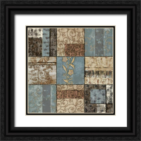 Structural Happiness II Black Ornate Wood Framed Art Print with Double Matting by Kime, John