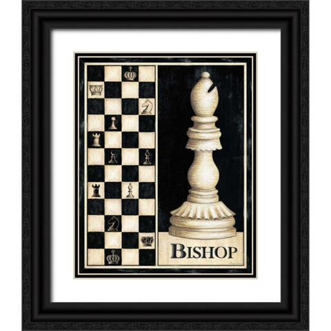 Classic Bishop Black Ornate Wood Framed Art Print with Double Matting by Laliberte, Andrea
