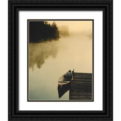 Plenitude II Black Ornate Wood Framed Art Print with Double Matting by Lestage, Suzanne