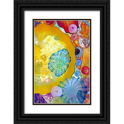 Warmth of the Sun Black Ornate Wood Framed Art Print with Double Matting by Love, Maureen