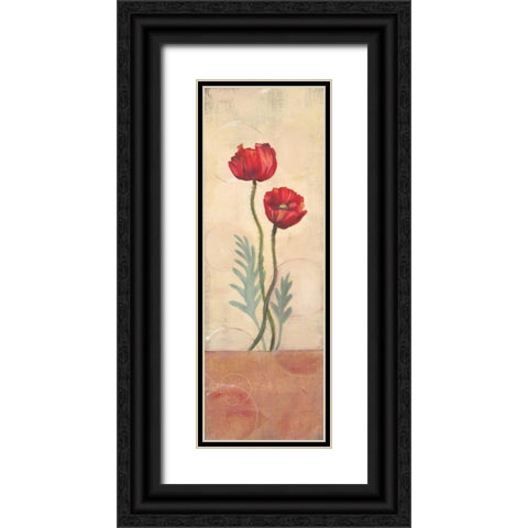 Circular Balance II Black Ornate Wood Framed Art Print with Double Matting by Marque, Lucia