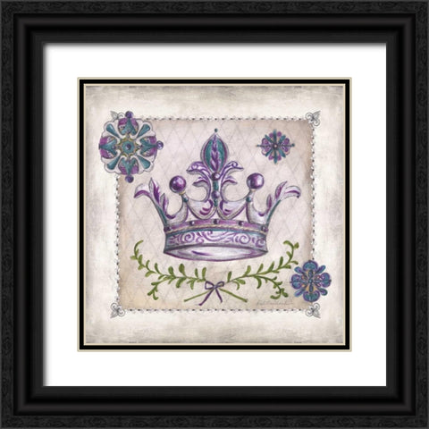 Royal Crown II Black Ornate Wood Framed Art Print with Double Matting by McRostie, Kate