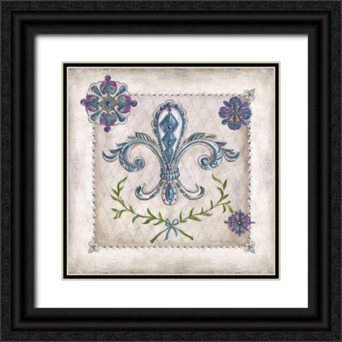 Royal Crown III Black Ornate Wood Framed Art Print with Double Matting by McRostie, Kate