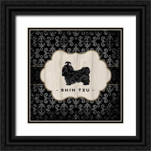 Top Dog I Black Ornate Wood Framed Art Print with Double Matting by McRostie, Kate