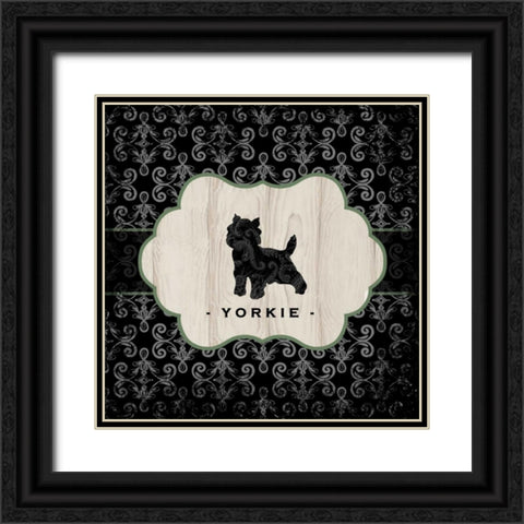 Top Dog II Black Ornate Wood Framed Art Print with Double Matting by McRostie, Kate