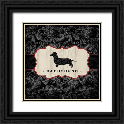 Top Dog III Black Ornate Wood Framed Art Print with Double Matting by McRostie, Kate