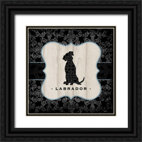 Top Dog V Black Ornate Wood Framed Art Print with Double Matting by McRostie, Kate