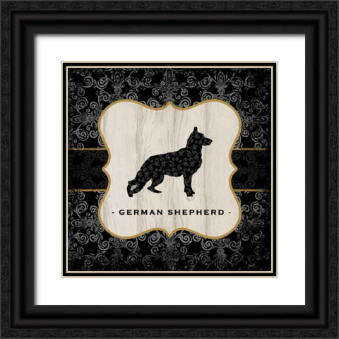Top Dog VI Black Ornate Wood Framed Art Print with Double Matting by McRostie, Kate