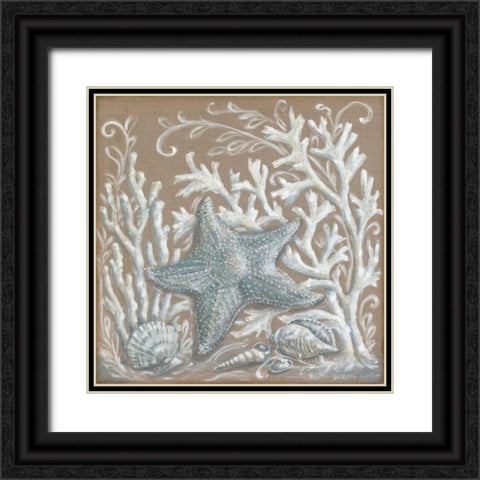 Ocean Wonder IV Black Ornate Wood Framed Art Print with Double Matting by McRostie, Kate