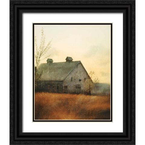 Avonlea I Black Ornate Wood Framed Art Print with Double Matting by Melious, Amy