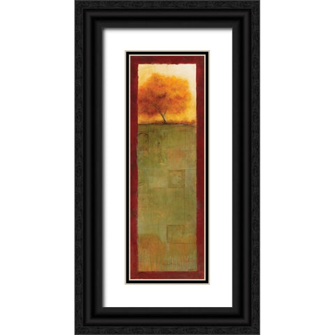 Autumn Vision I Black Ornate Wood Framed Art Print with Double Matting by Martin, Cheryl