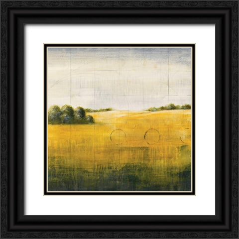 Earth Meets Sky I Black Ornate Wood Framed Art Print with Double Matting by Martin, Cheryl