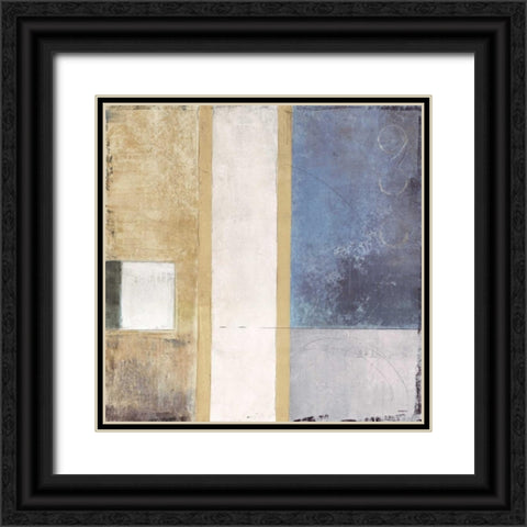 Nexus I Black Ornate Wood Framed Art Print with Double Matting by Martin, Cheryl