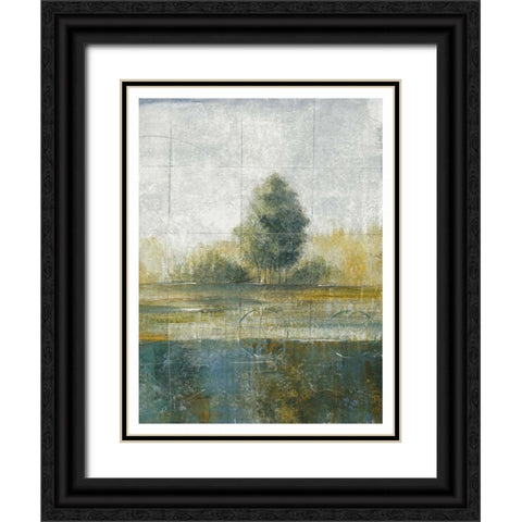 Stormy Weather VI Black Ornate Wood Framed Art Print with Double Matting by Martin, Cheryl