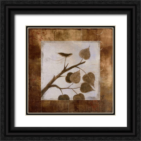 Aspen Black Ornate Wood Framed Art Print with Double Matting by Martin, Cheryl