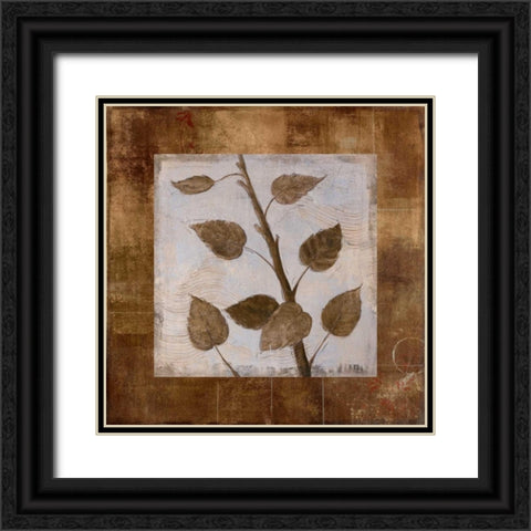 Birch Black Ornate Wood Framed Art Print with Double Matting by Martin, Cheryl