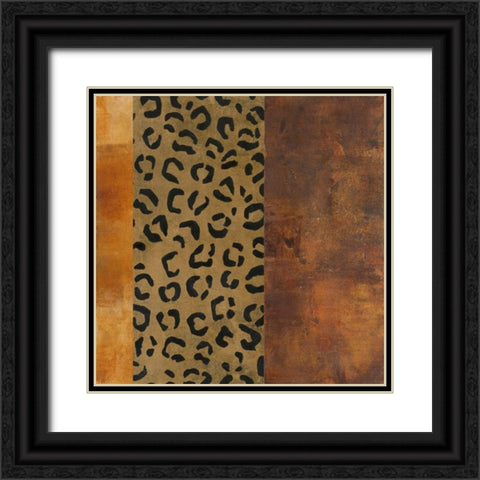 Instinct I Black Ornate Wood Framed Art Print with Double Matting by Martin, Cheryl