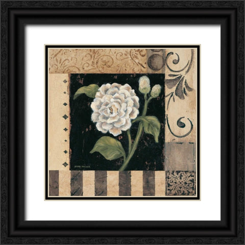 Victorian Summer IV Black Ornate Wood Framed Art Print with Double Matting by Misa, Eva
